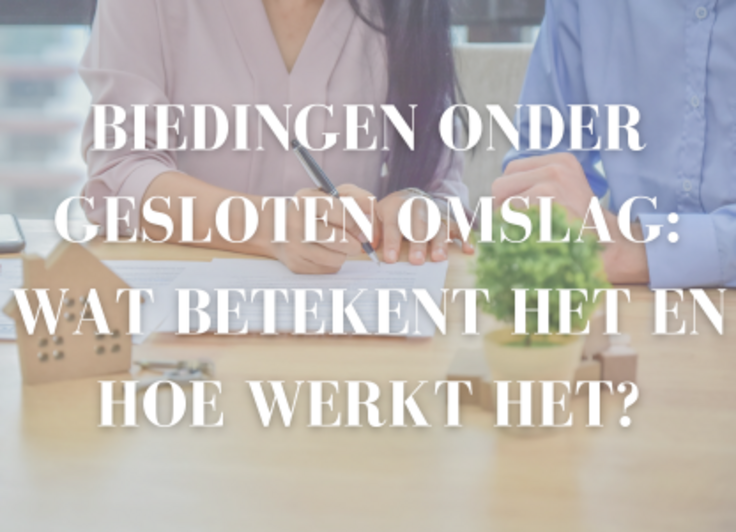 Biedingen onder gesloten omslag: wat betekent het en hoe werkt het?
