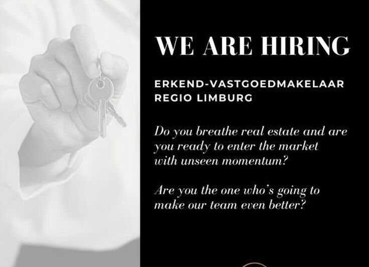 Vacature: Ervaren erkend-vastgoedmakelaar regio Limburg