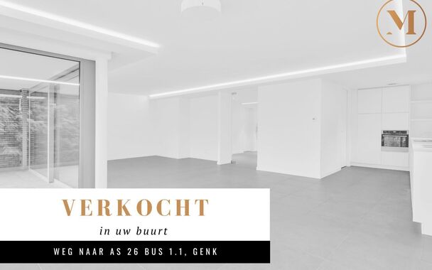 LUXEAPPARTEMENT (147m2) MET 2 SLK, OVERDEKT TERRAS + OPTIONEEL 2 AUTOSTANDPLAATSEN TE GENK-CENTRUM (MOLENVIJVERS)

We vinden dit ruime (147m2) 2 slaapkamer-appartement gebouwd in 2015 terug op de eerste verdieping van residentie “Pierre-Henri” gelegen