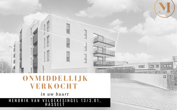 Appartement te koop in Hasselt
