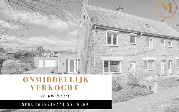 INSTAPKLARE WONING MET 4 SLK, DUBBELE GARAGE OP 06A70CA TE GENK (WINTERSLAG)!


In hartje Winterslag, treffen we aan de Spoorwegstraat 92 deze netjes opgefriste instapklare gezinswoning. Natuur en winkels vind je hier op wandelafstand, de maten en het dom