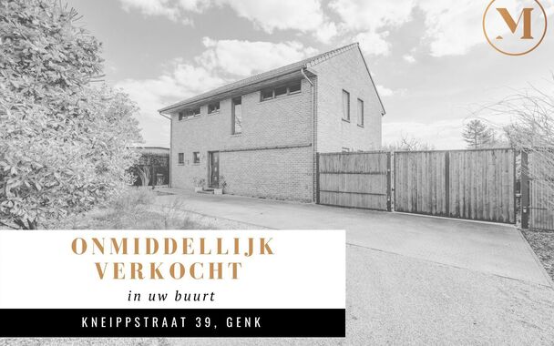 PRACHTIGE OB MET 4 SLAAPKAMERS OP ZUIDELIJK GERICHT PERCEEL VAN 09A22CA TE GENK (VLAK AAN DE MATEN)

Deze open bebouwing vinden we terug in de Kneippstraat 39 te Genk. De Kneippstraat is een rustige straat die grenst aan het pittoreske Bokrijk en het natu