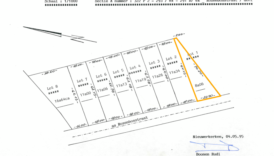 Bouwgrond te koop in Nieuwerkerken